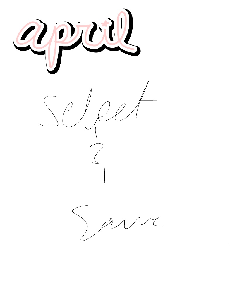 April Sticker 3D - Notability Gallery