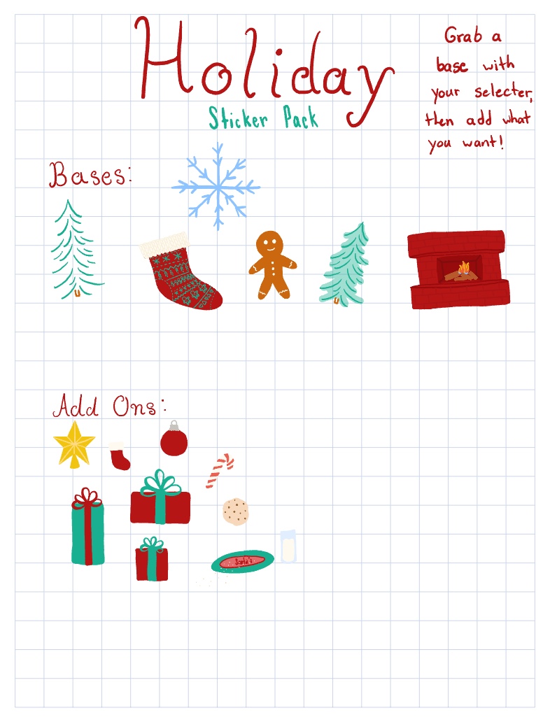 Holiday Create Your Own Stickers Notability Gallery Holiday Create Your Own Stickers Notability Gallery