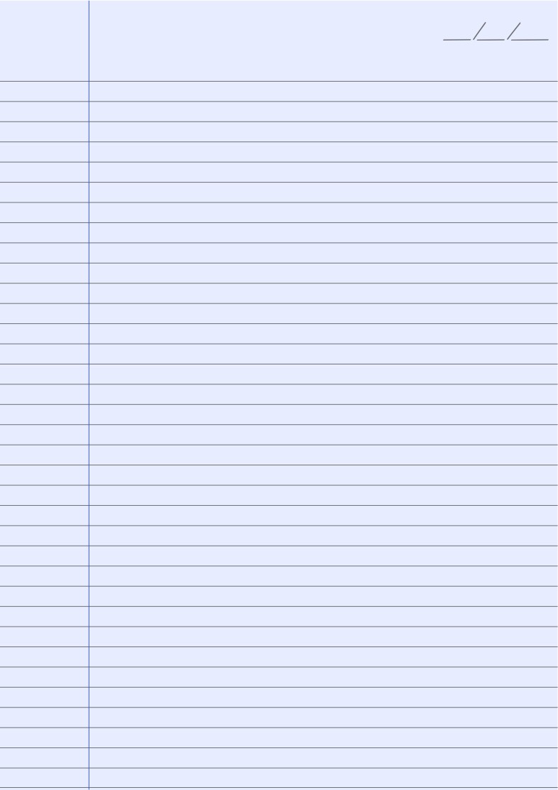 Forget Me Not College Lined Paper - Notability Gallery