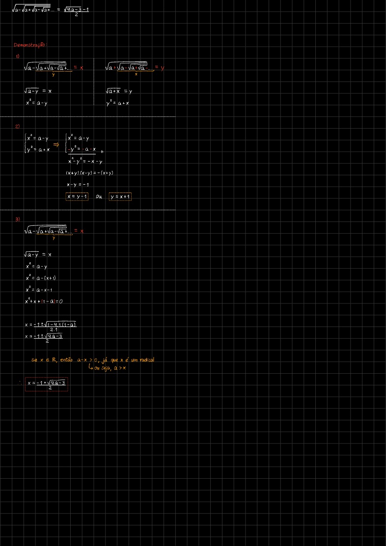 Nested Root With Alternating Sign Formula - Notability Gallery