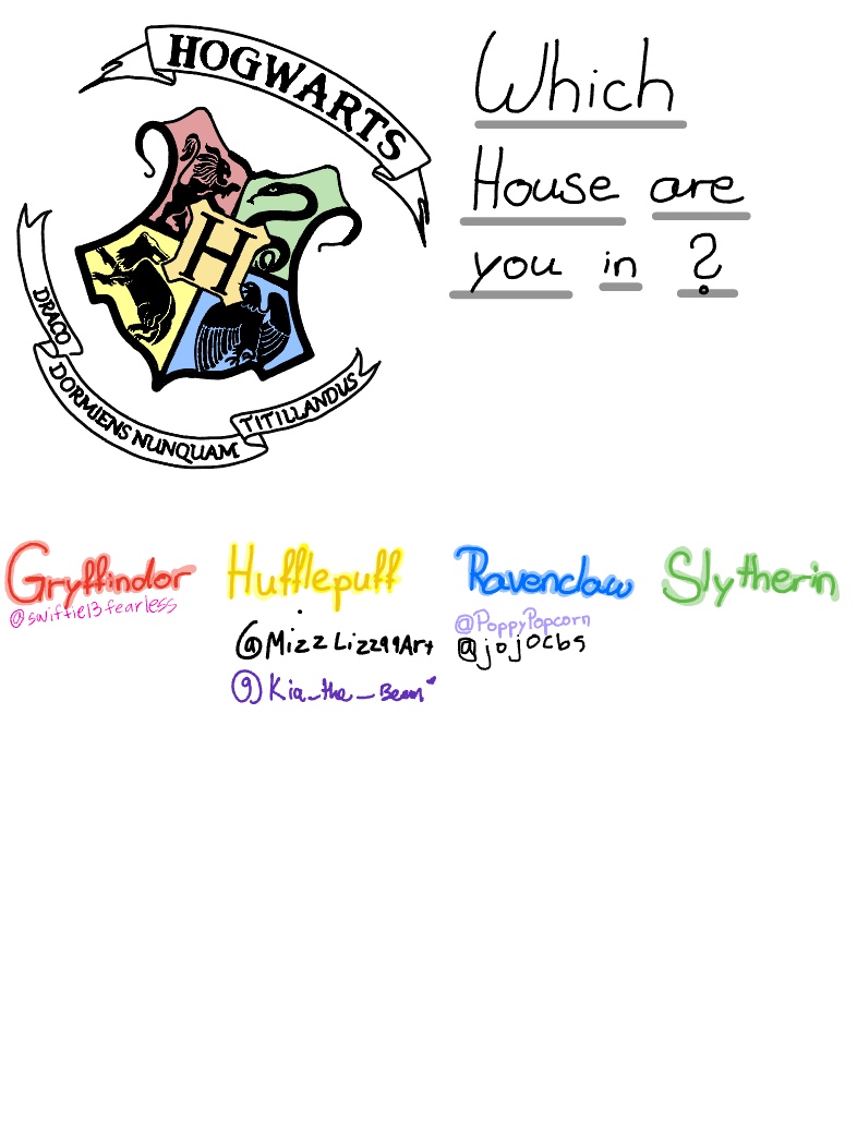 Which House Are You In? - Notability Gallery