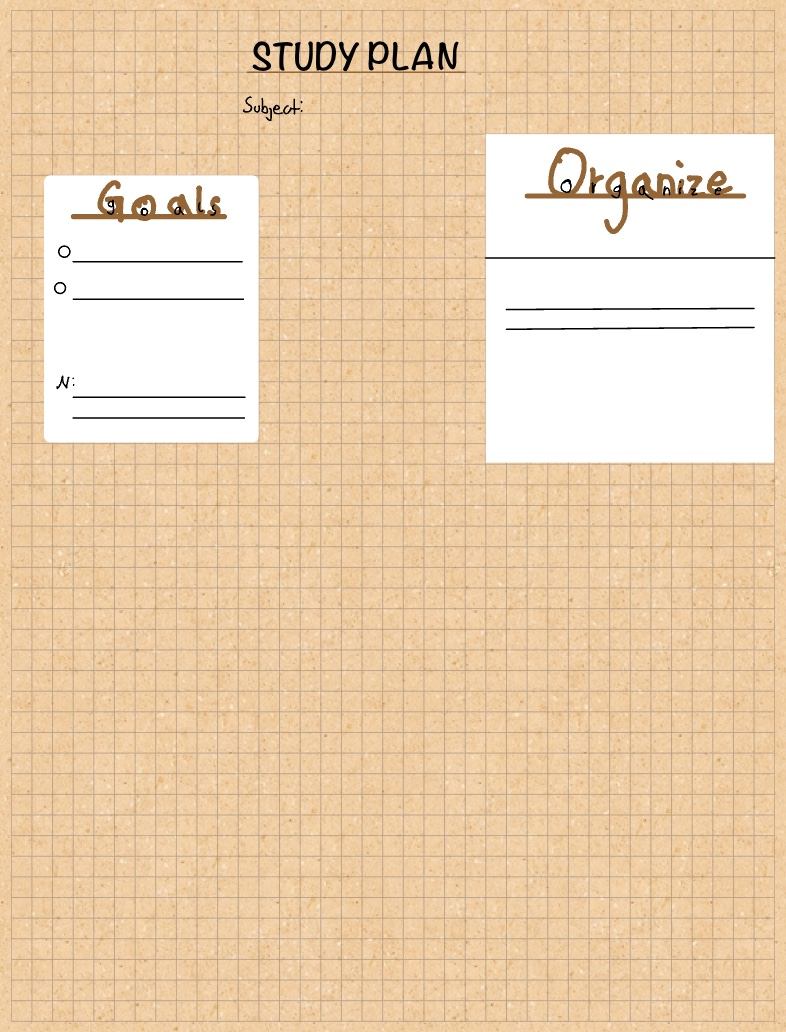 Random Study Plan - Notability Gallery
