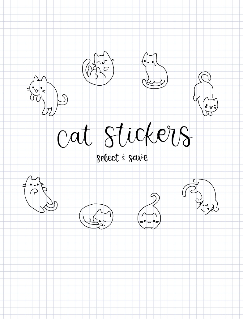 Cat Stickers - Notability Gallery