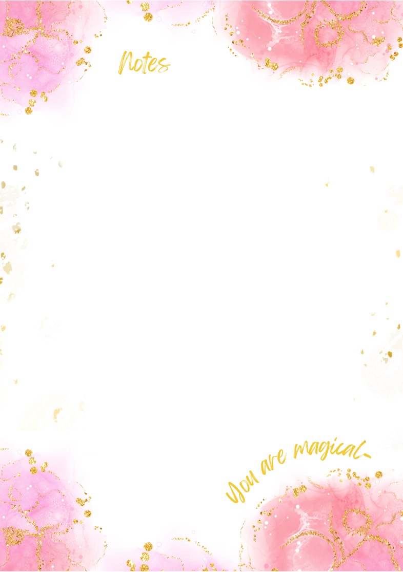 Pink And White Elegant Notes - Notability Gallery
