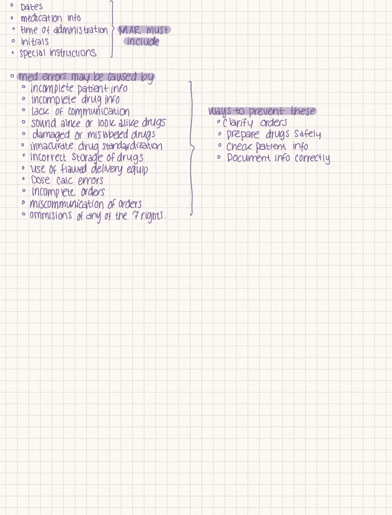 Med Administration Records & Med Errors - Notability Gallery