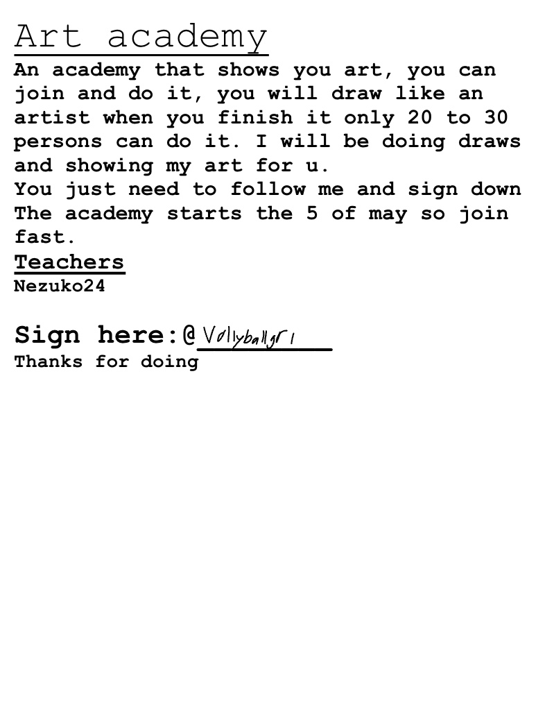 Art Academy!!! - Notability Gallery