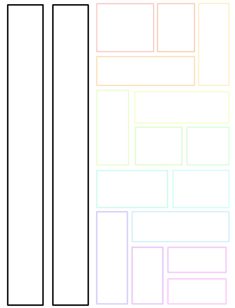 Rainbow Pastel Grid Notes - Notability Gallery