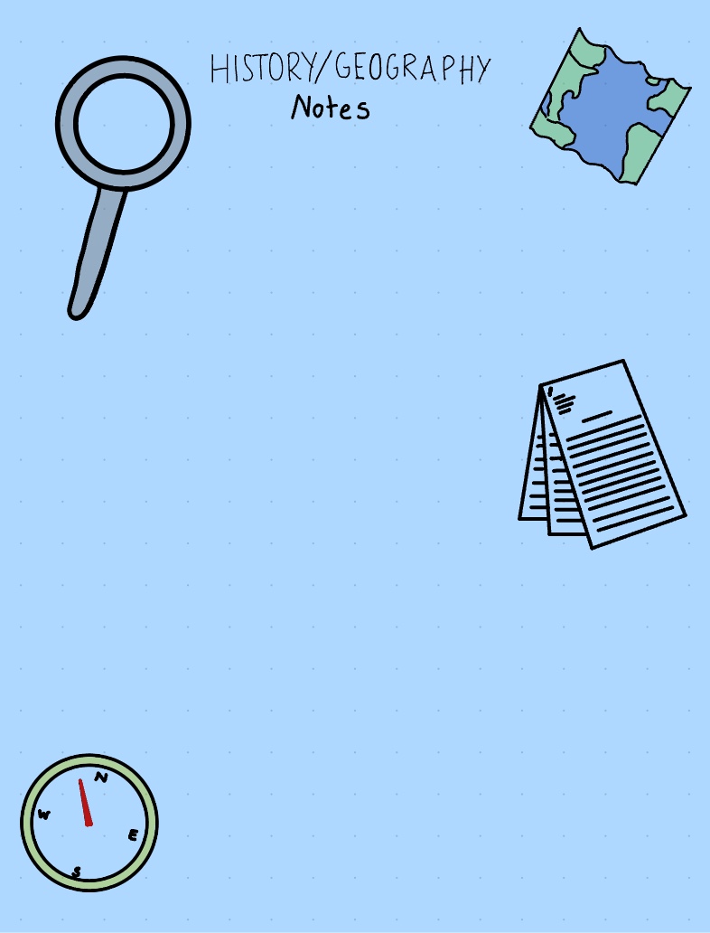 History And Geography Notes - Notability Gallery