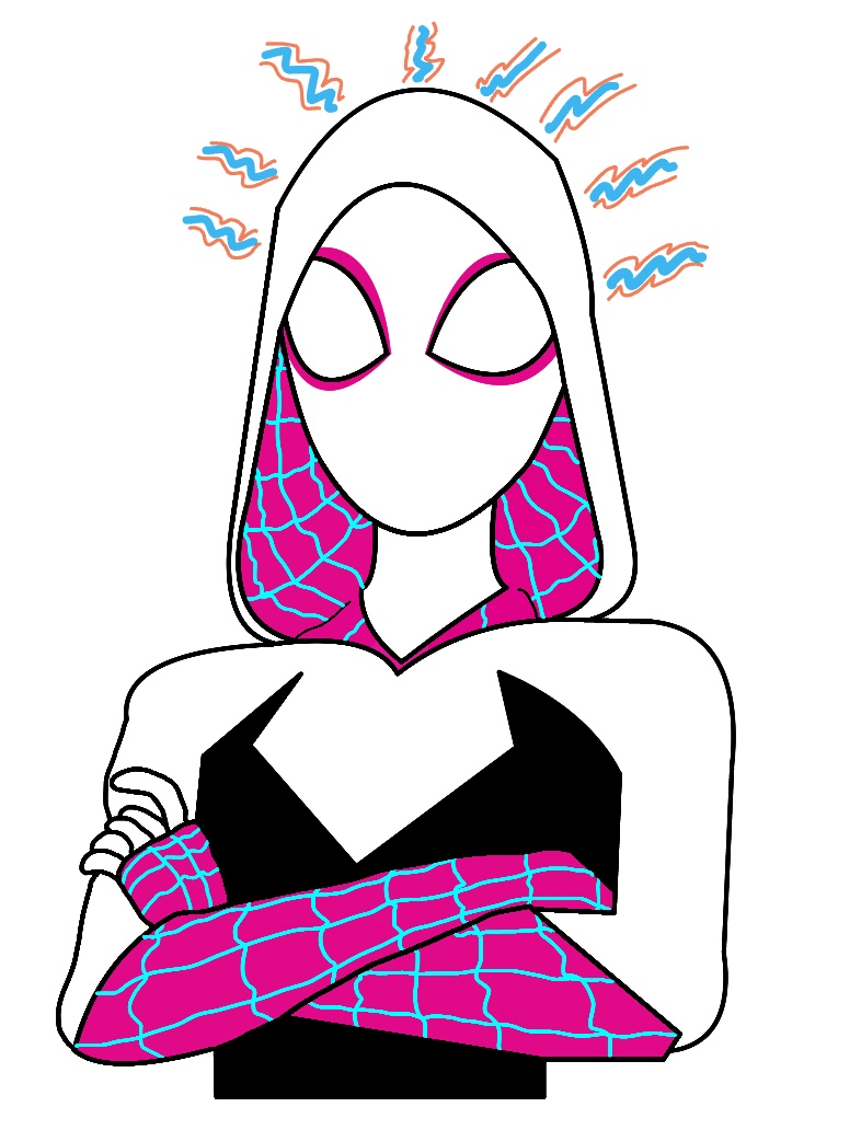 Discover more than 76 spider gwen sketch best seven.edu.vn