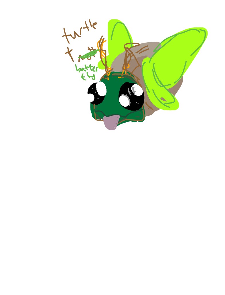Turtle + Butterfly - Notability Gallery