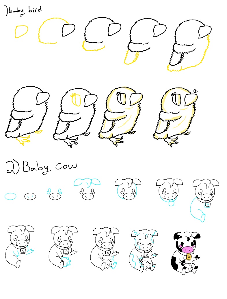 ♥️ How To Draw Baby Animals♥️ - Notability Gallery