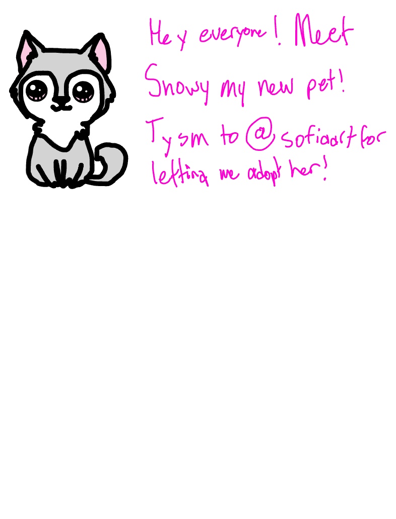 Meet Snowy! - Notability Gallery