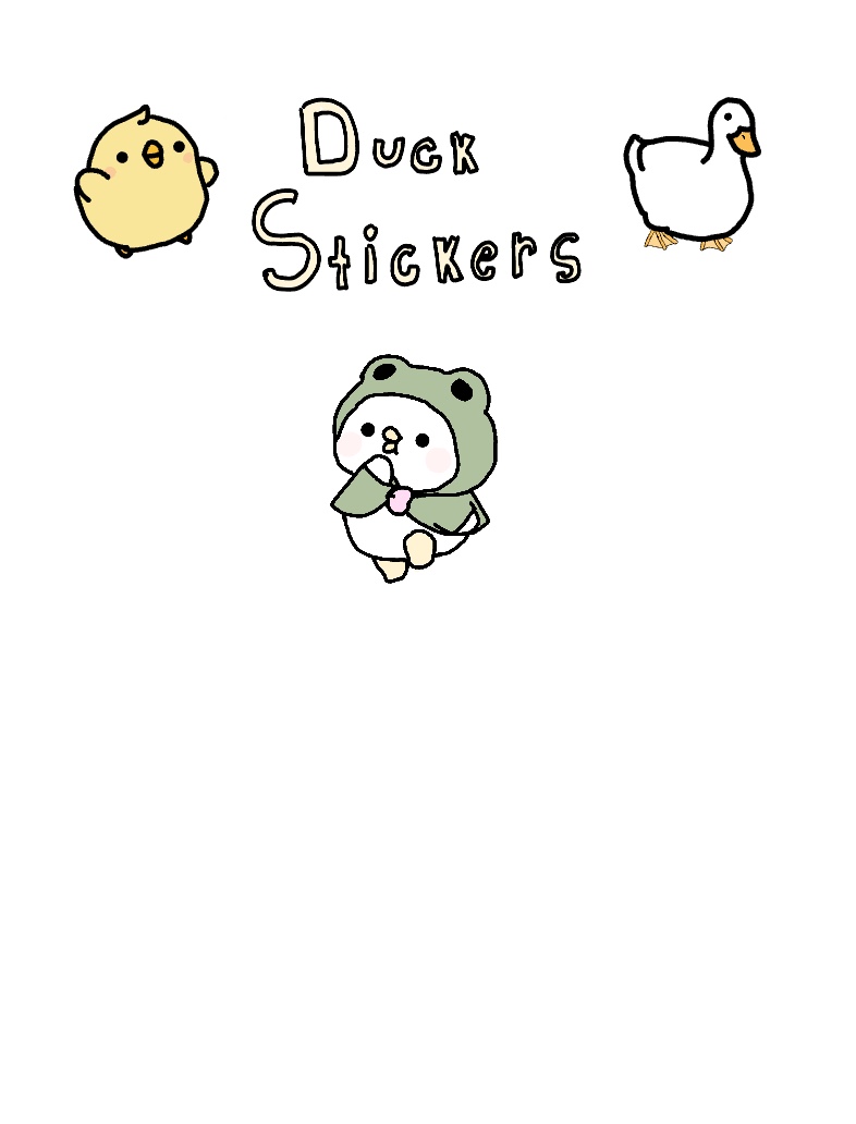 Duck Stickers 🦆🤍 - Notability Gallery
