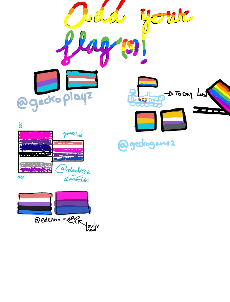 Add Your Pride Flag. - Notability Gallery