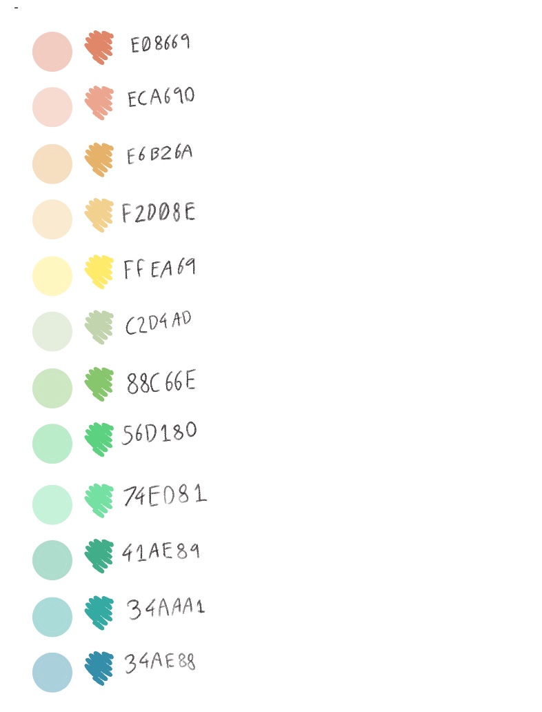 Colour Pallette - Notability Gallery