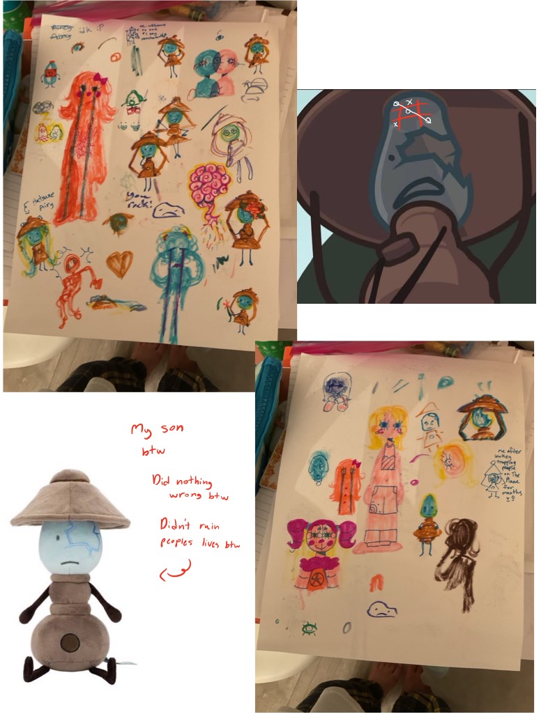 Doodles But They’re On Dead Tree Skin - Notability Gallery