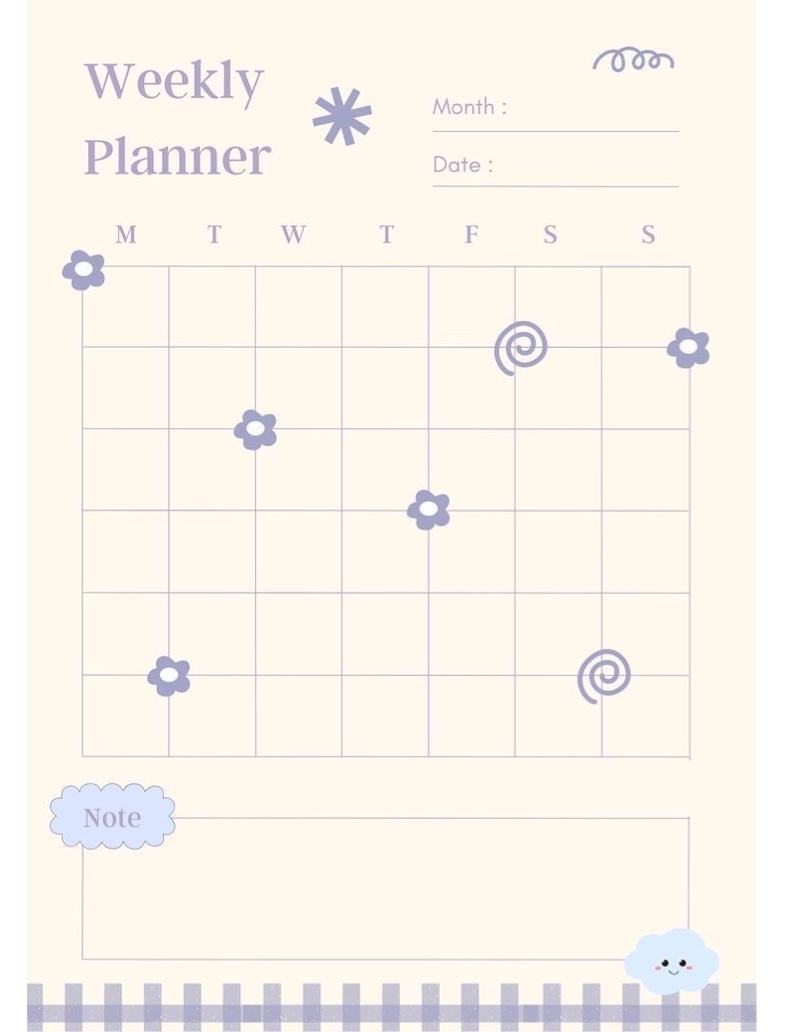 Weekly Planner 💟 - Notability Gallery