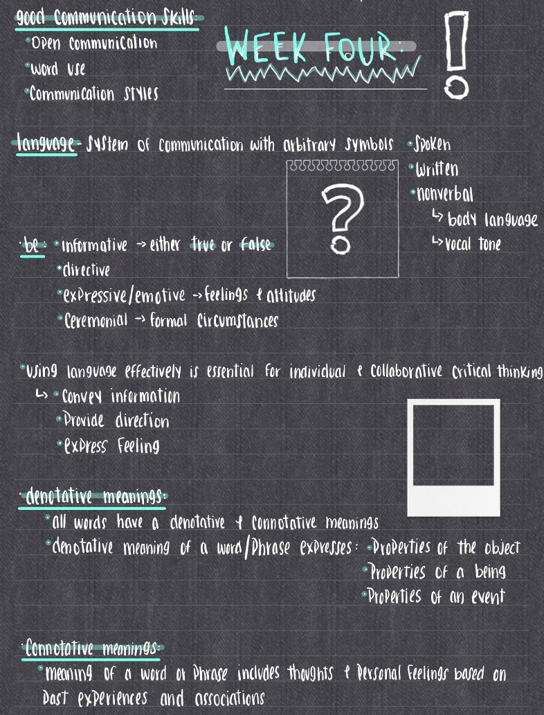 Critical Thinking Week 4 - Notability Gallery