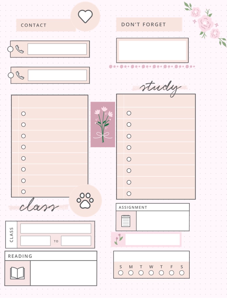 Cute Planer 💗🎀⭐️ - Notability Gallery