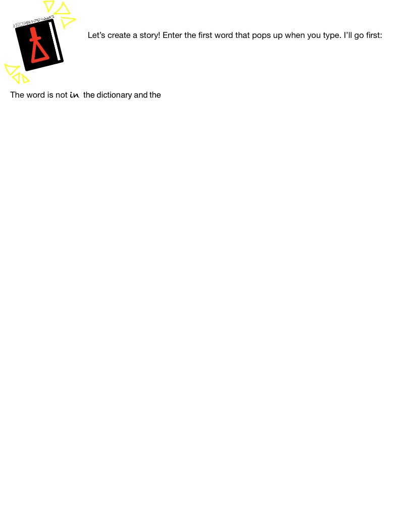 Create A Story! - Notability Gallery