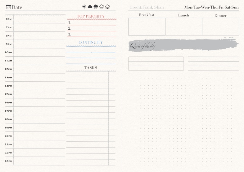 Daily Planner - Notability Gallery