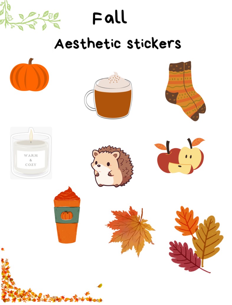 Fall Stickers - Notability Gallery