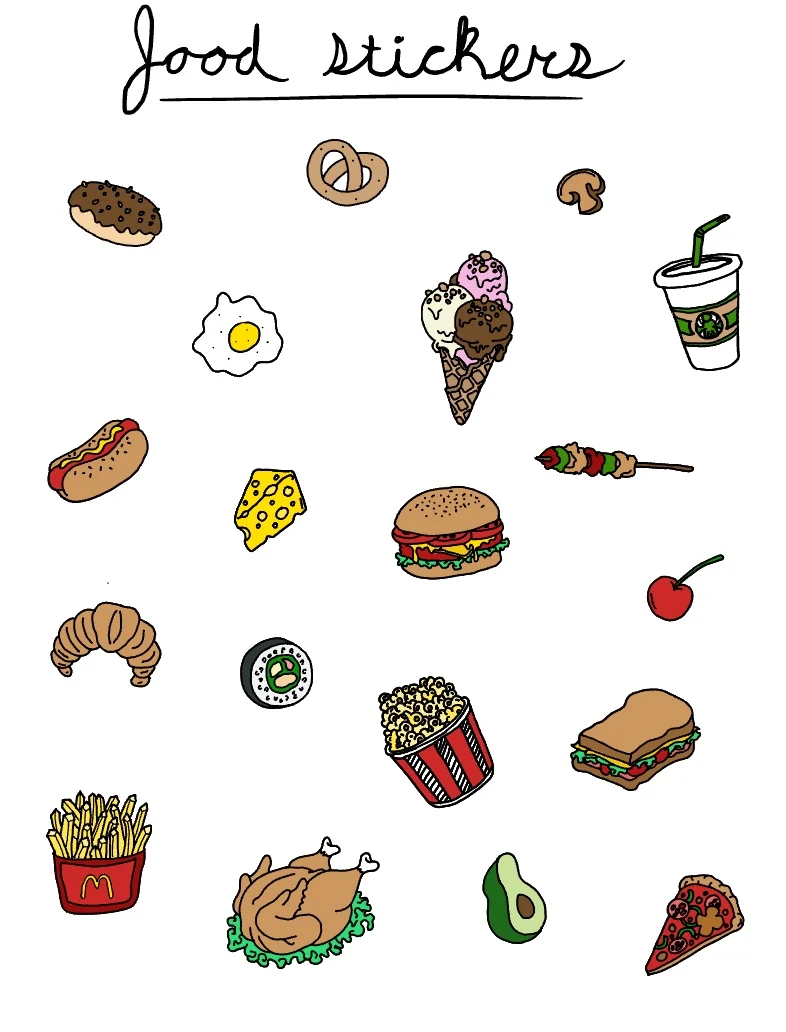 Fast food - Fast Food - Sticker