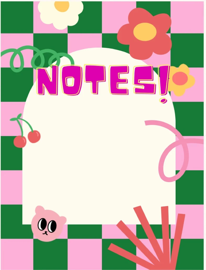 Really Cute Preppy Notes - Notability Gallery