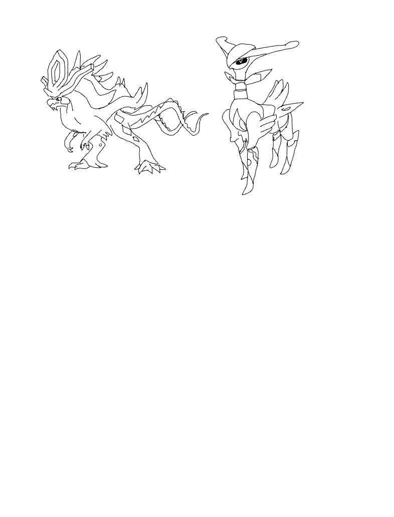 iron hands coloring page online pokemon