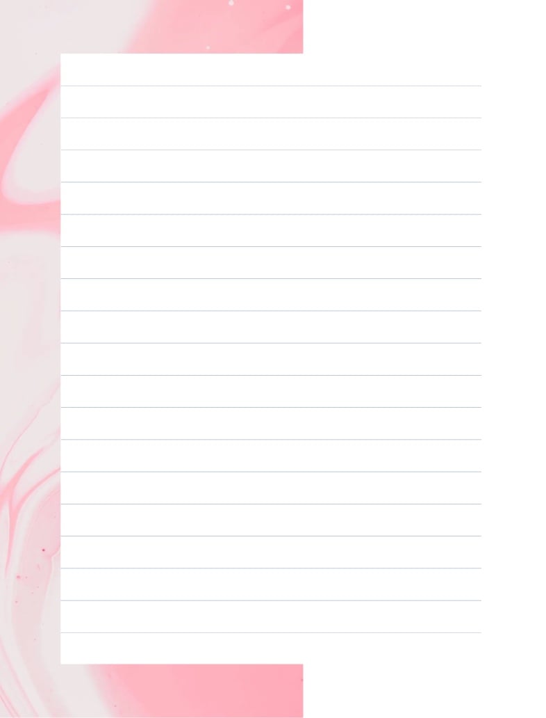 Pink Notebook Template - Notability Gallery