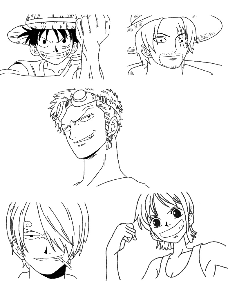 One Piece Sketches - Notability Gallery