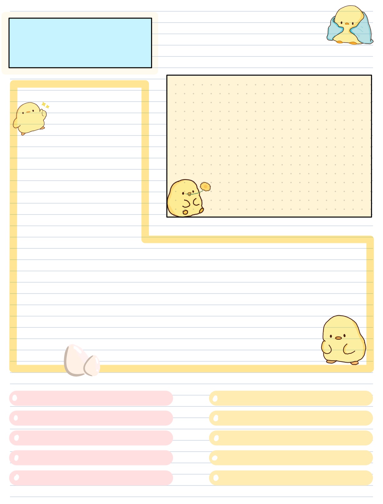 Chick Note Template - Notability Gallery