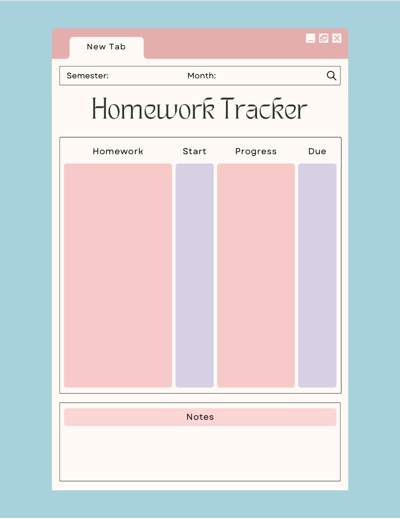 Homework Tracker - Notability Gallery