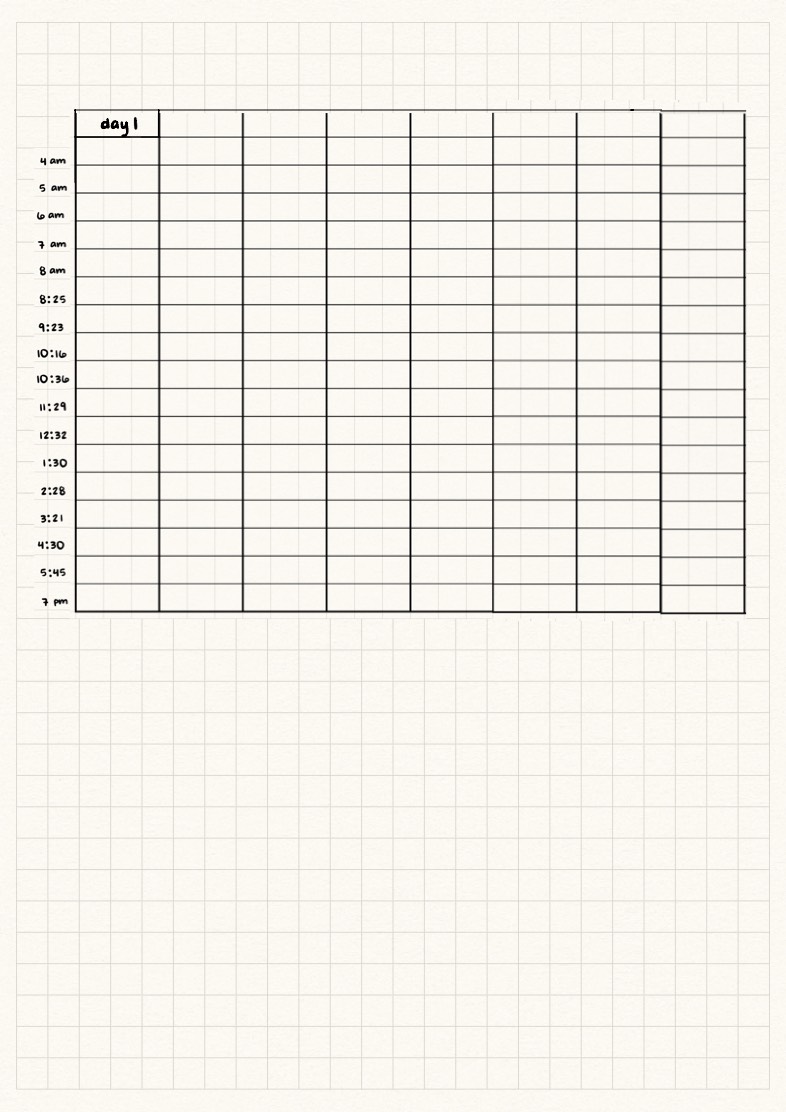 Schedule - Notability Gallery