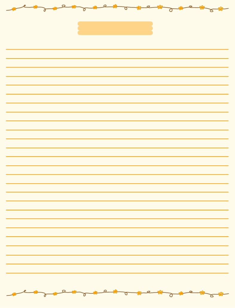 Autumn Note Template - Notability Gallery