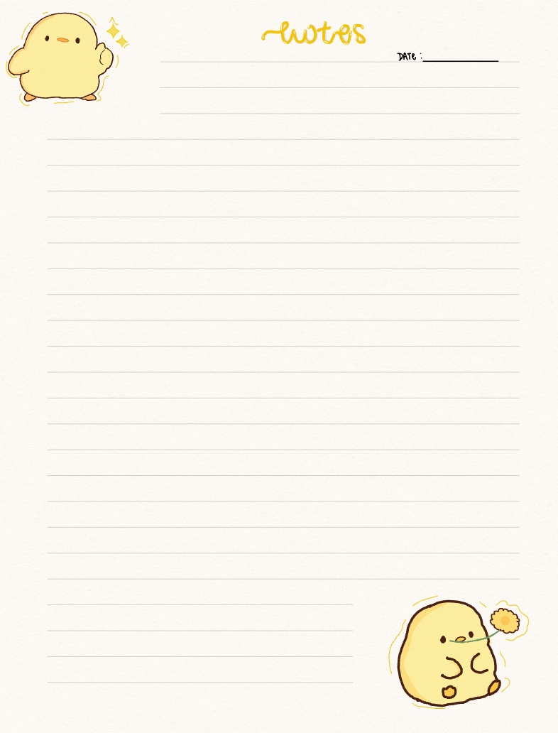 Yellow Notes - Notability Gallery