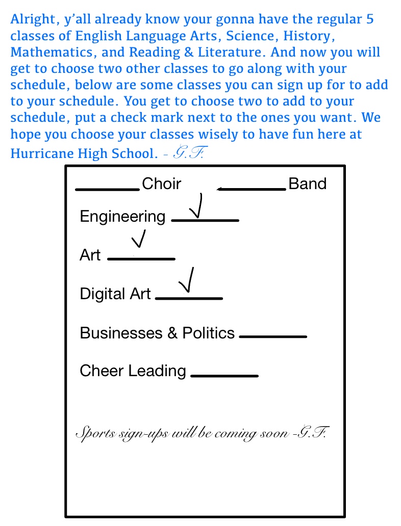 Class Sign-ups - Notability Gallery