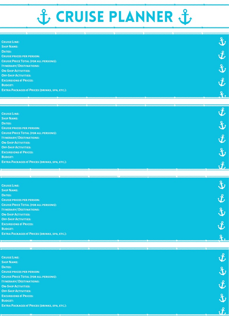Cruise Planner - Notability Gallery