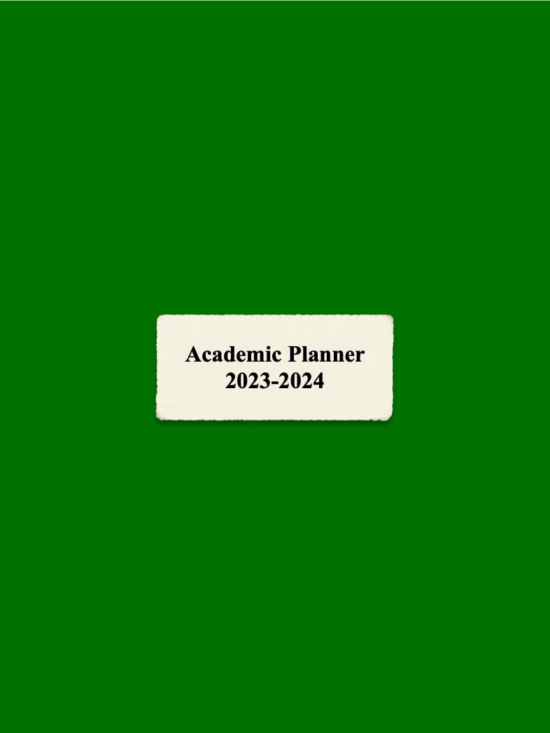 20232024 Academic Planner Notability Gallery