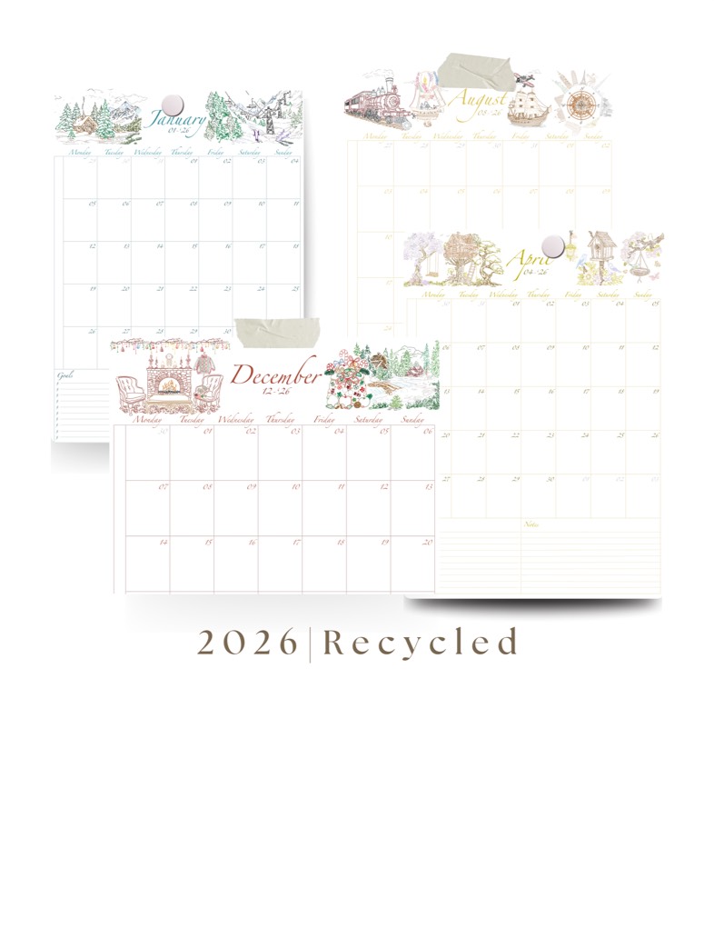 2026 Full Calendar Package - Digital Planner - Notability Gallery