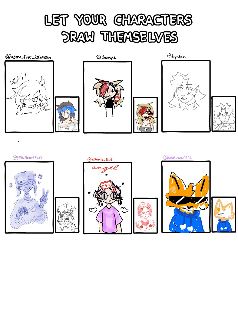 Let Your Oc’s Draw Themselves! :} - Notability Gallery