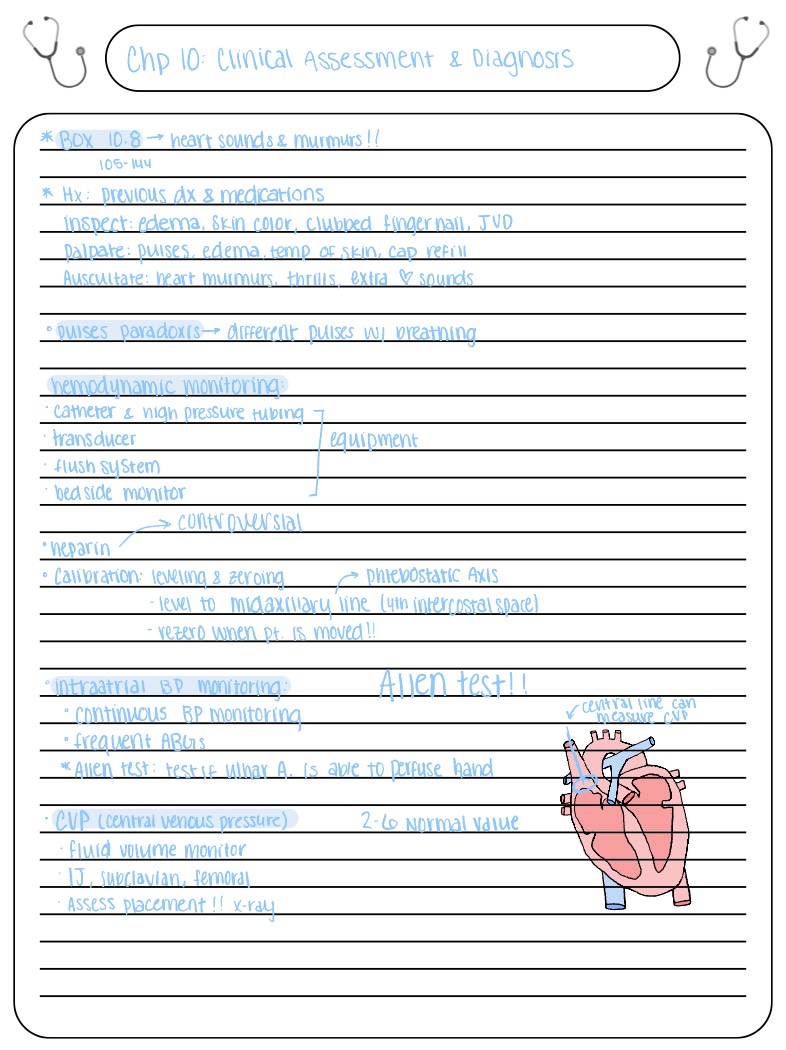 Clinical Assessment And Diagnostics - Notability Gallery