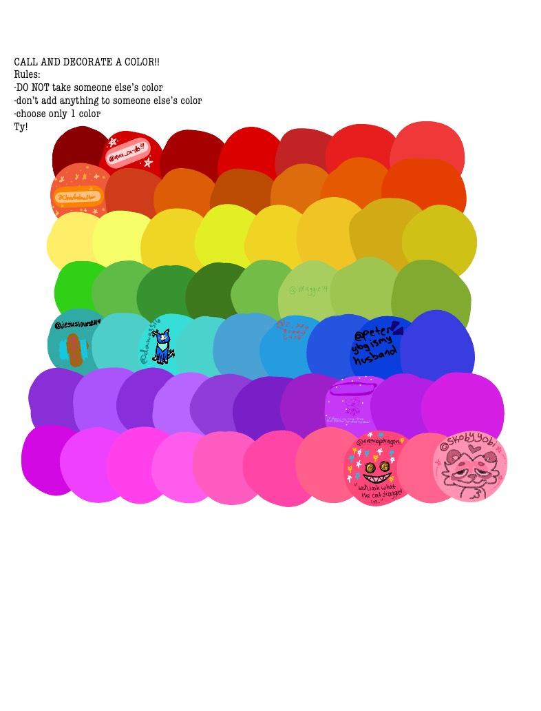 •🌈CHOOSE A COLOR🌈• - Notability Gallery