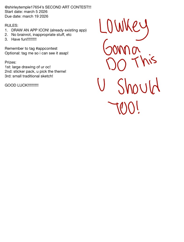 SHIRLEY APP CONTEST - Notability Gallery