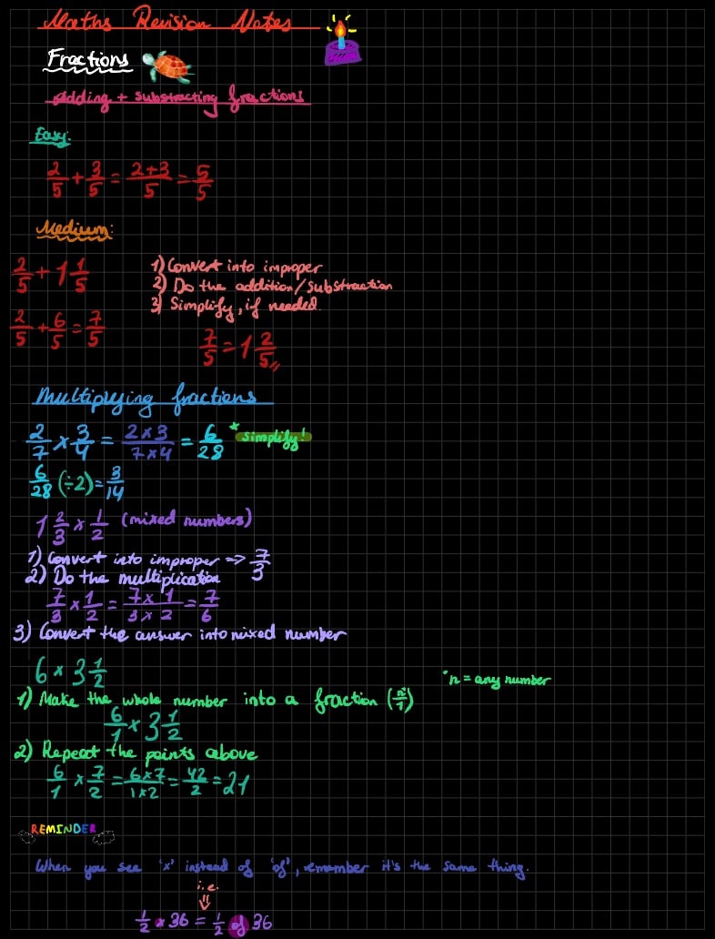 Maths Revision Notes - Notability Gallery