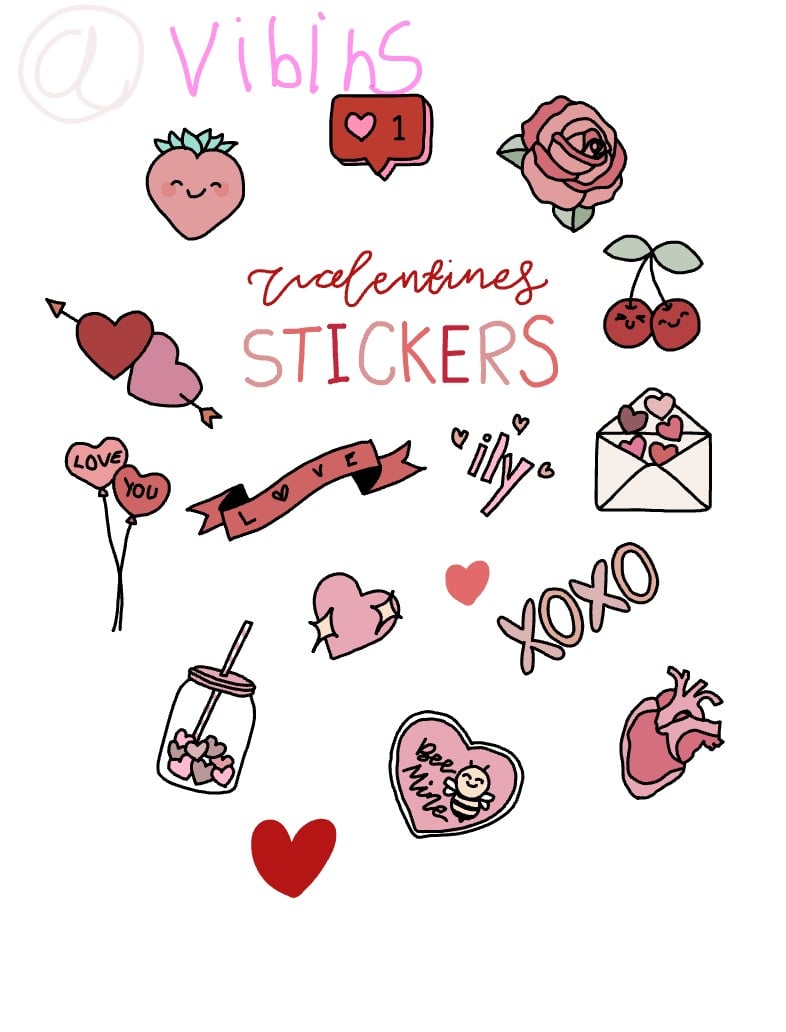 Stickers tondi etichette adesive San Valentino tag cupido –  hobbyshopbomboniere