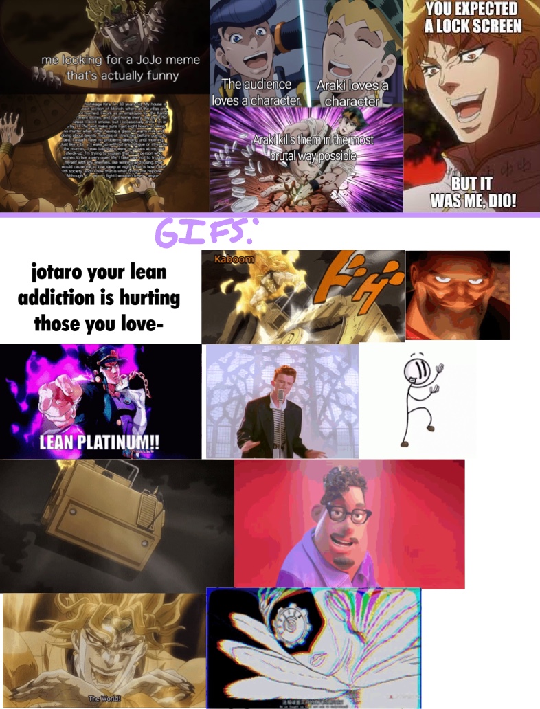 JoJo Memes Pt.2 + GIF'S! - Notability Gallery