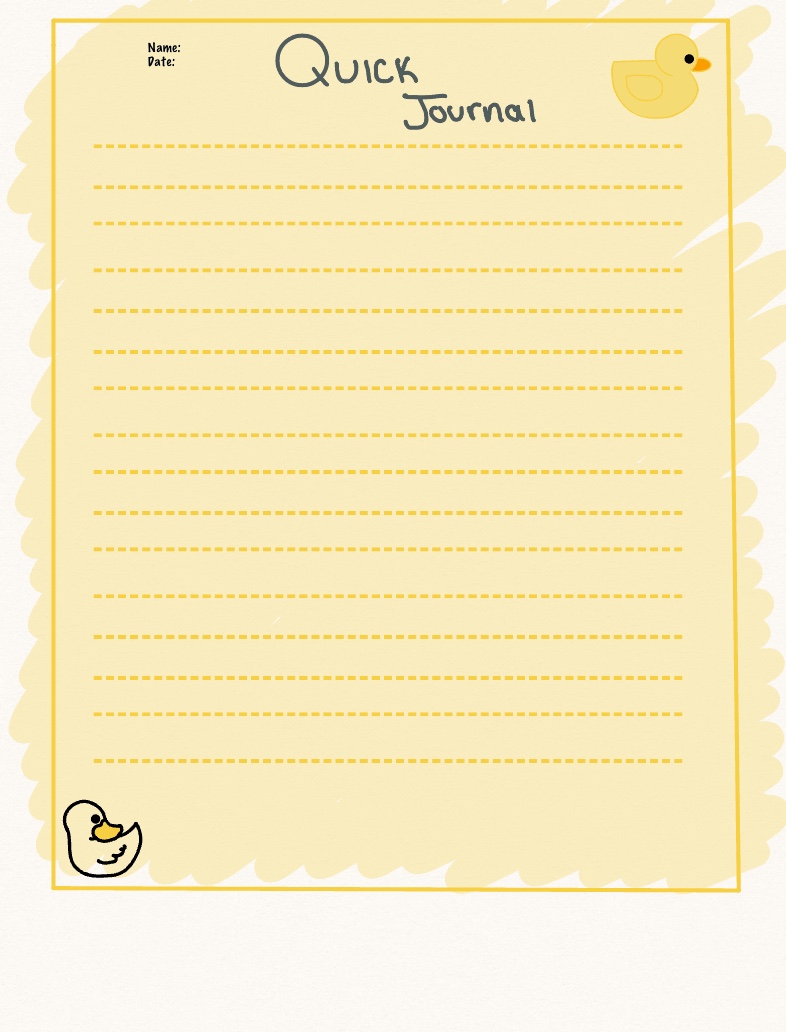 Quick Journal - Notability Gallery