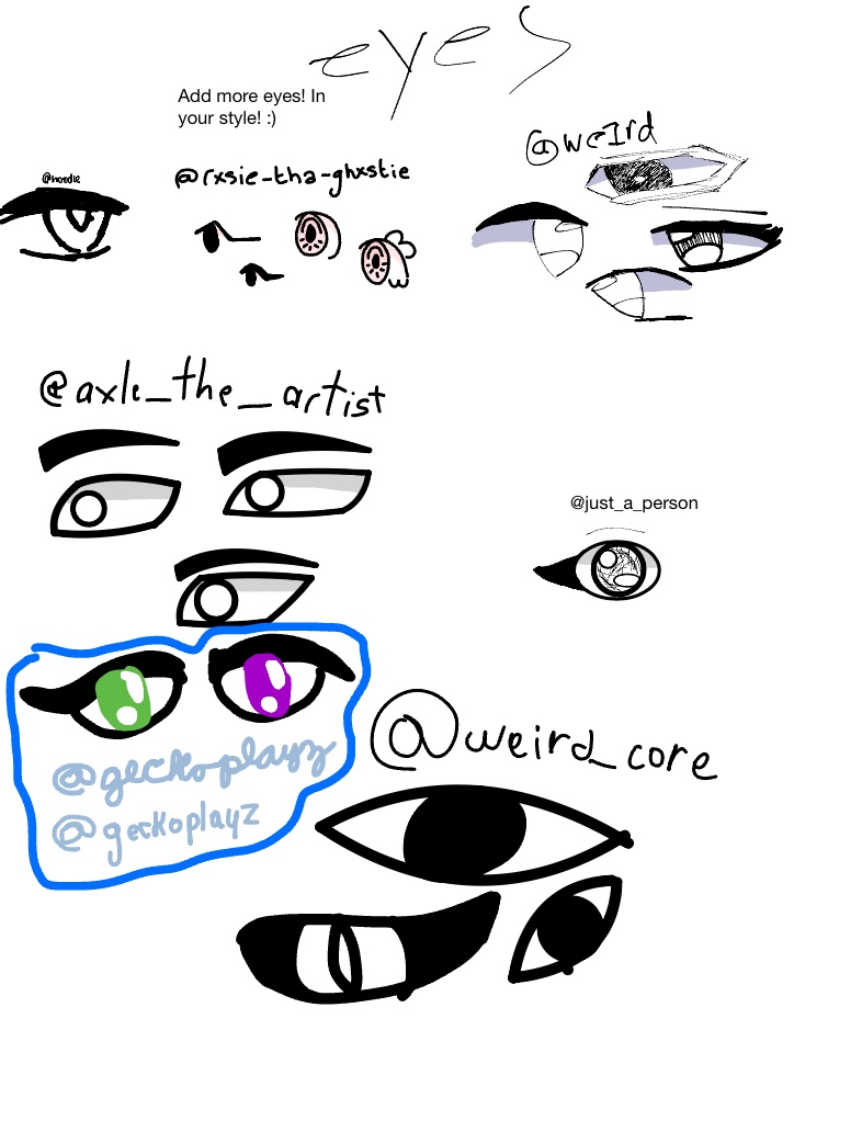 Add More Eyes!. - Notability Gallery