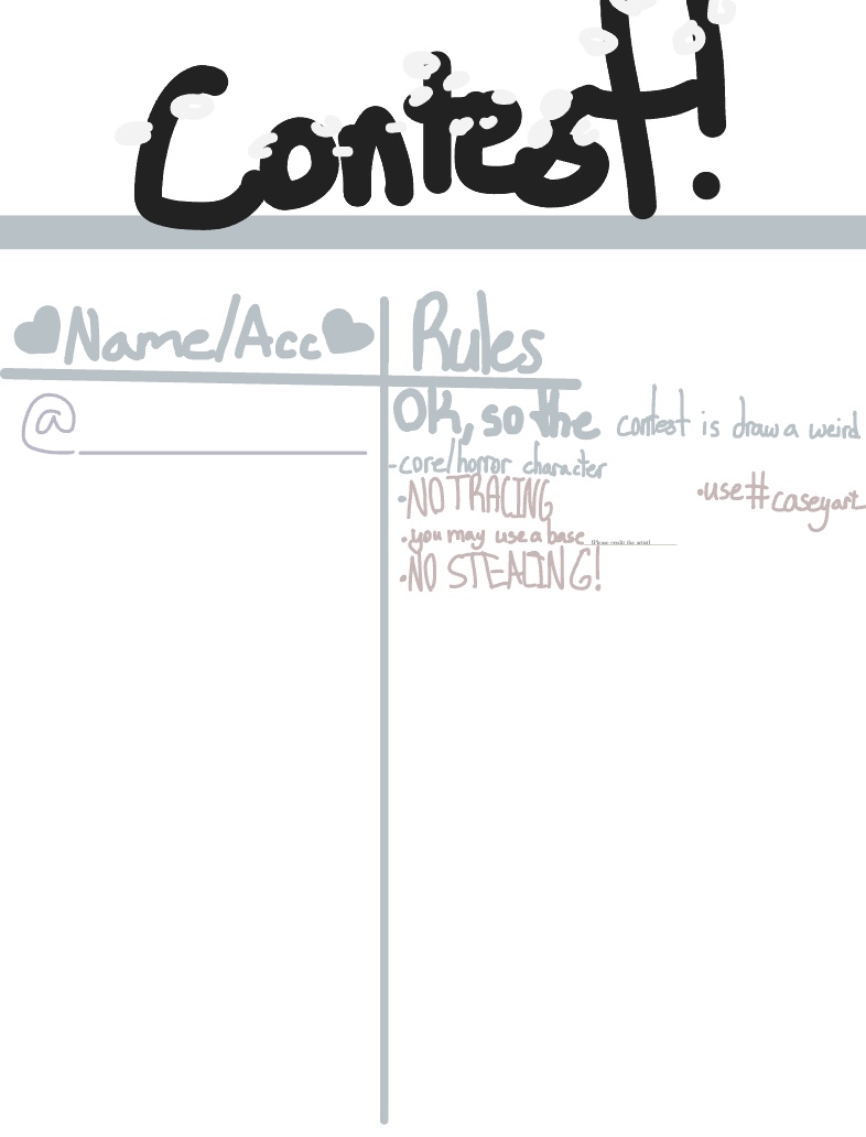CONTEST OPEN - Notability Gallery